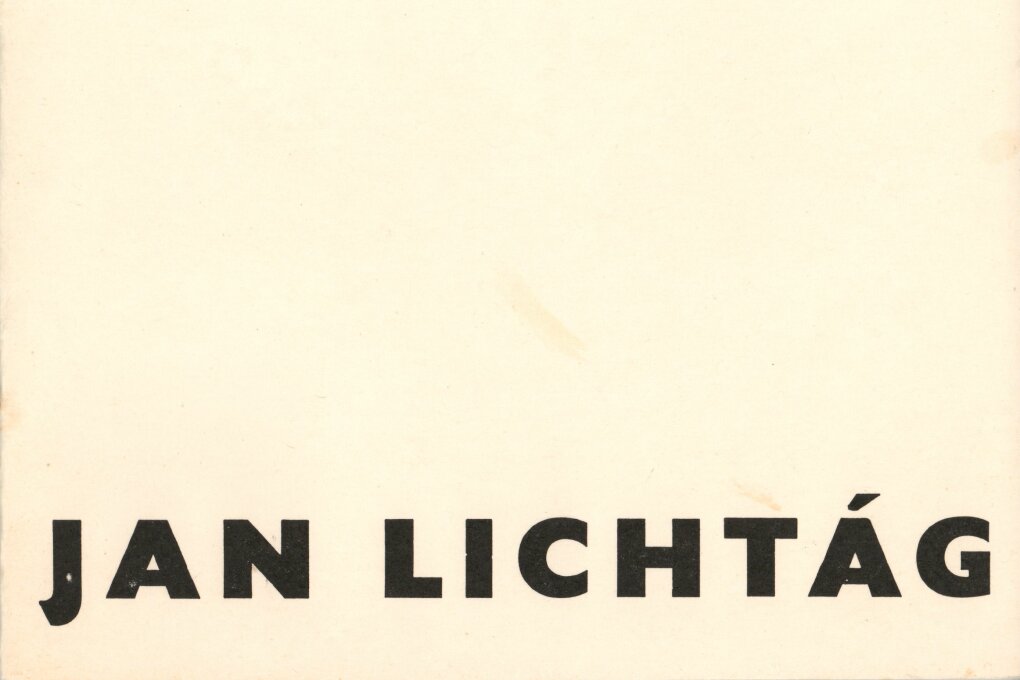 Jan Lichtág – plastika